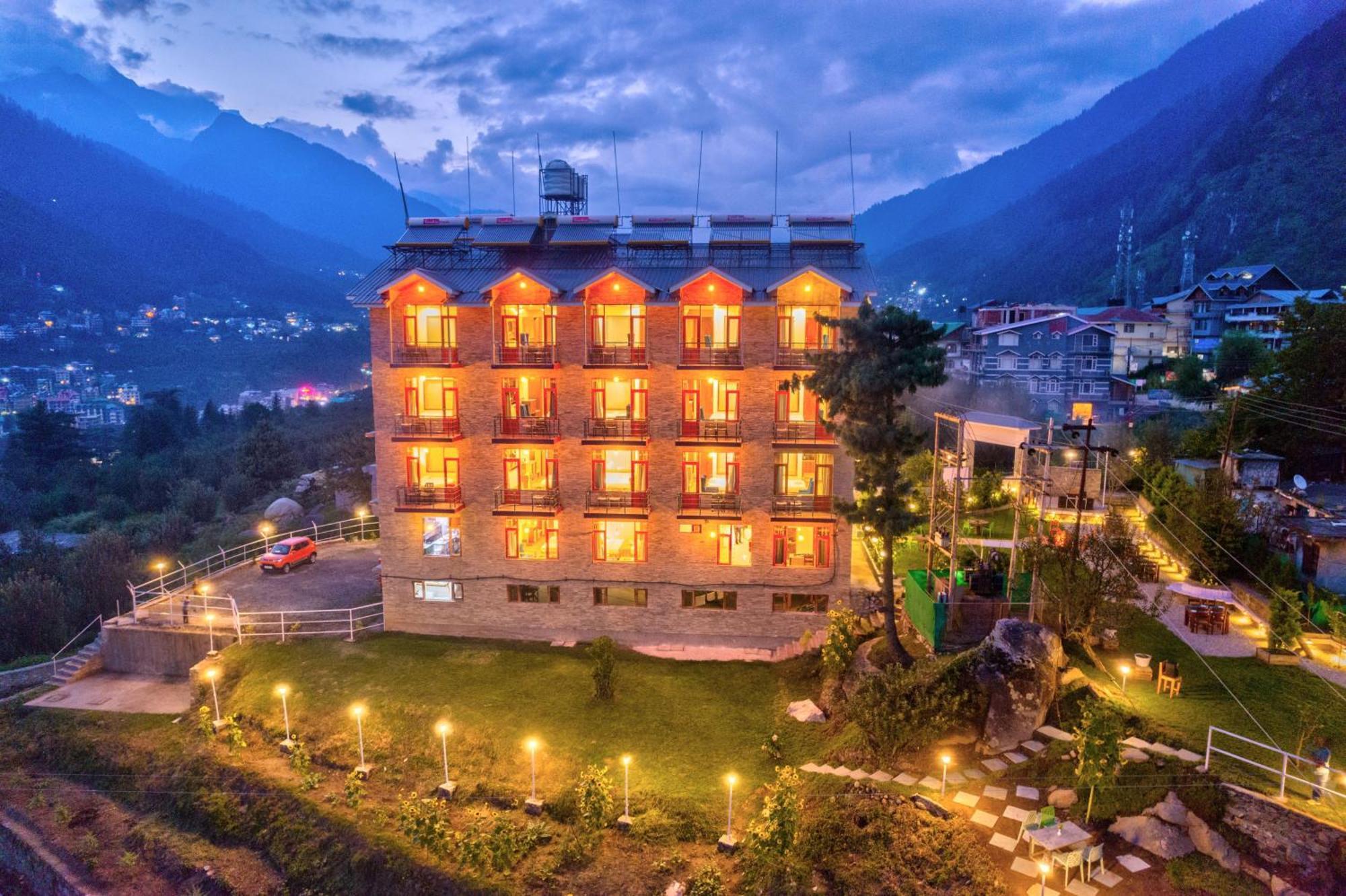 Montana Blues Resort Manāli Exterior foto