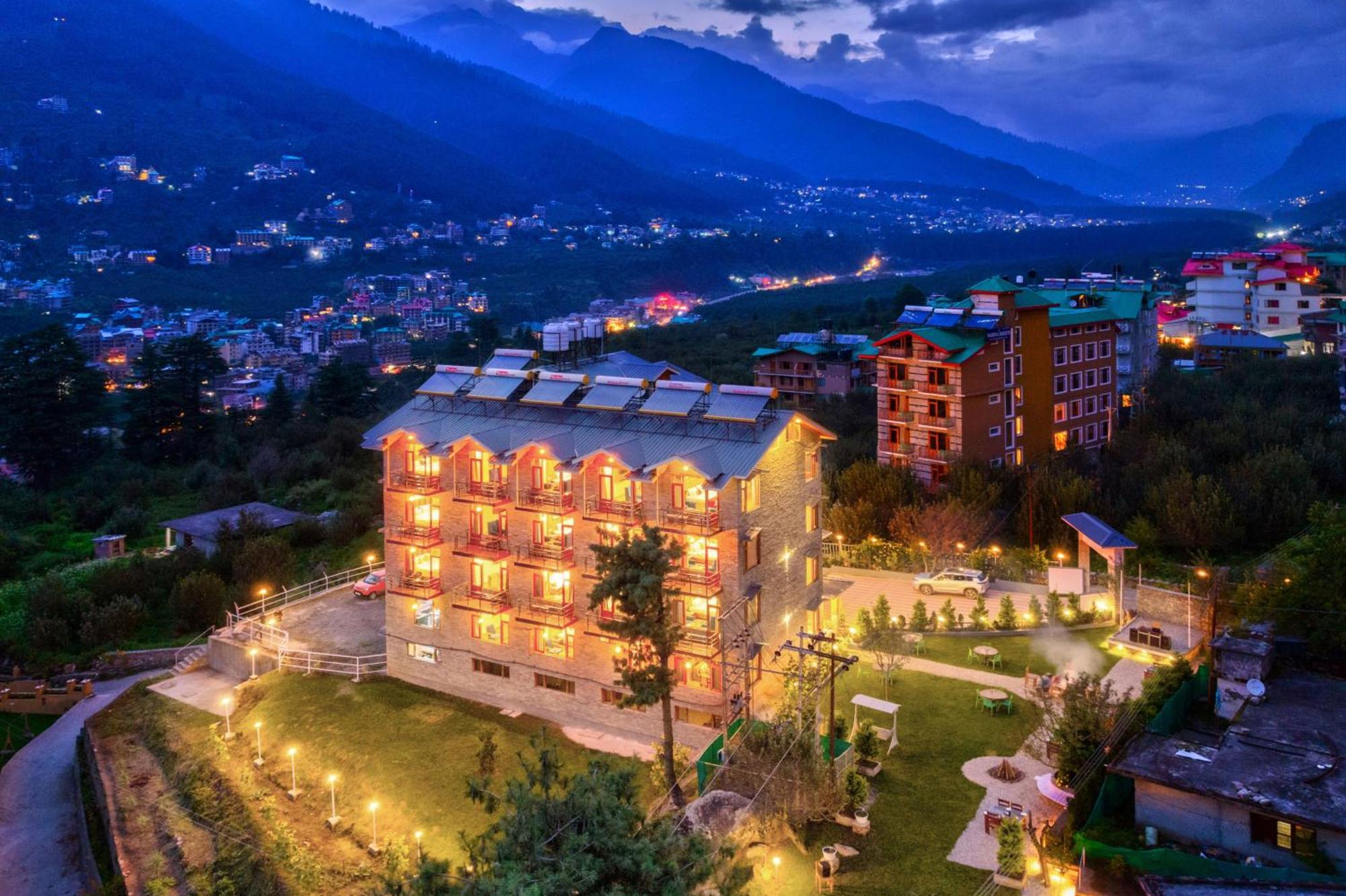 Montana Blues Resort Manāli Exterior foto