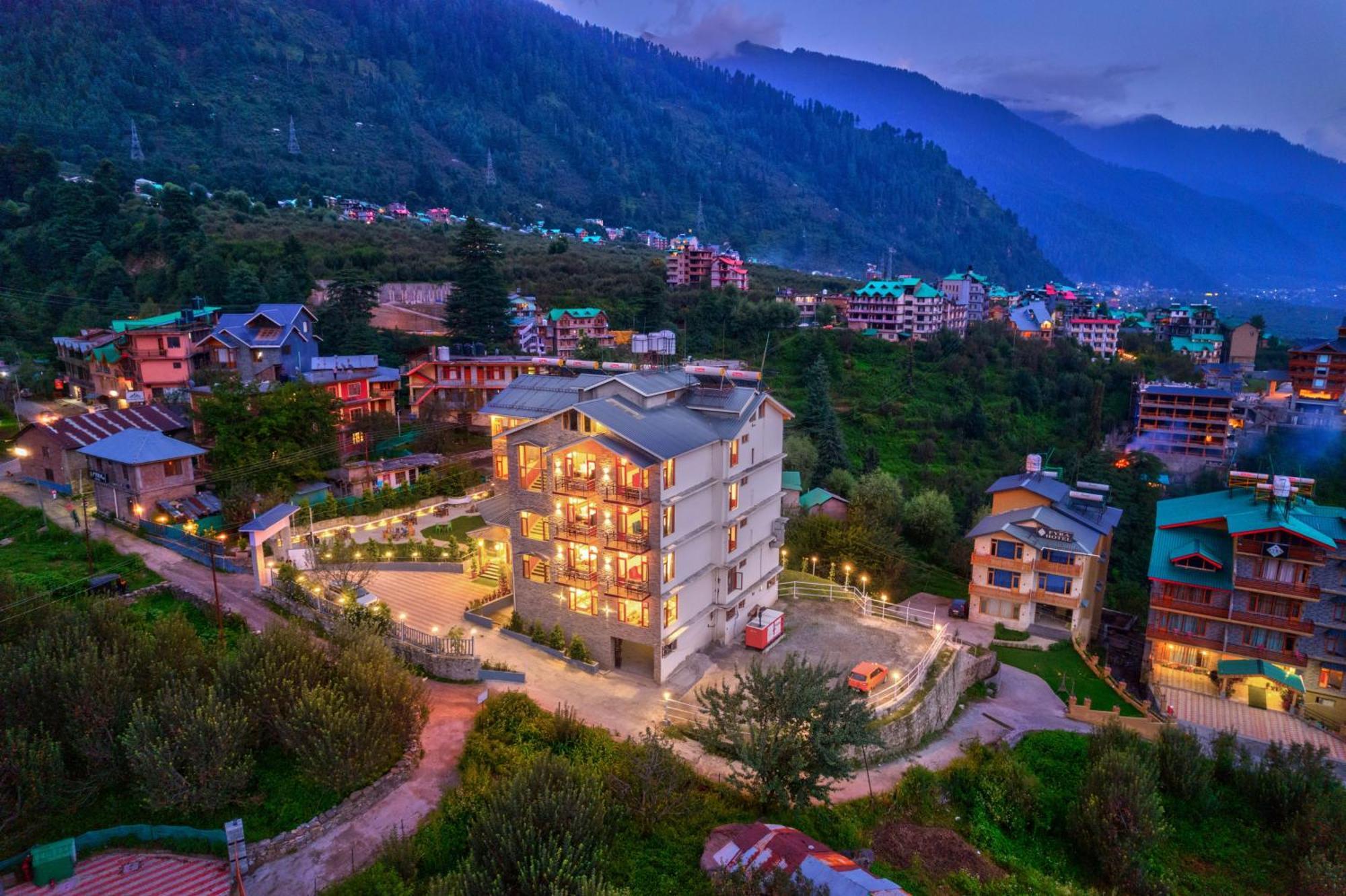 Montana Blues Resort Manāli Exterior foto