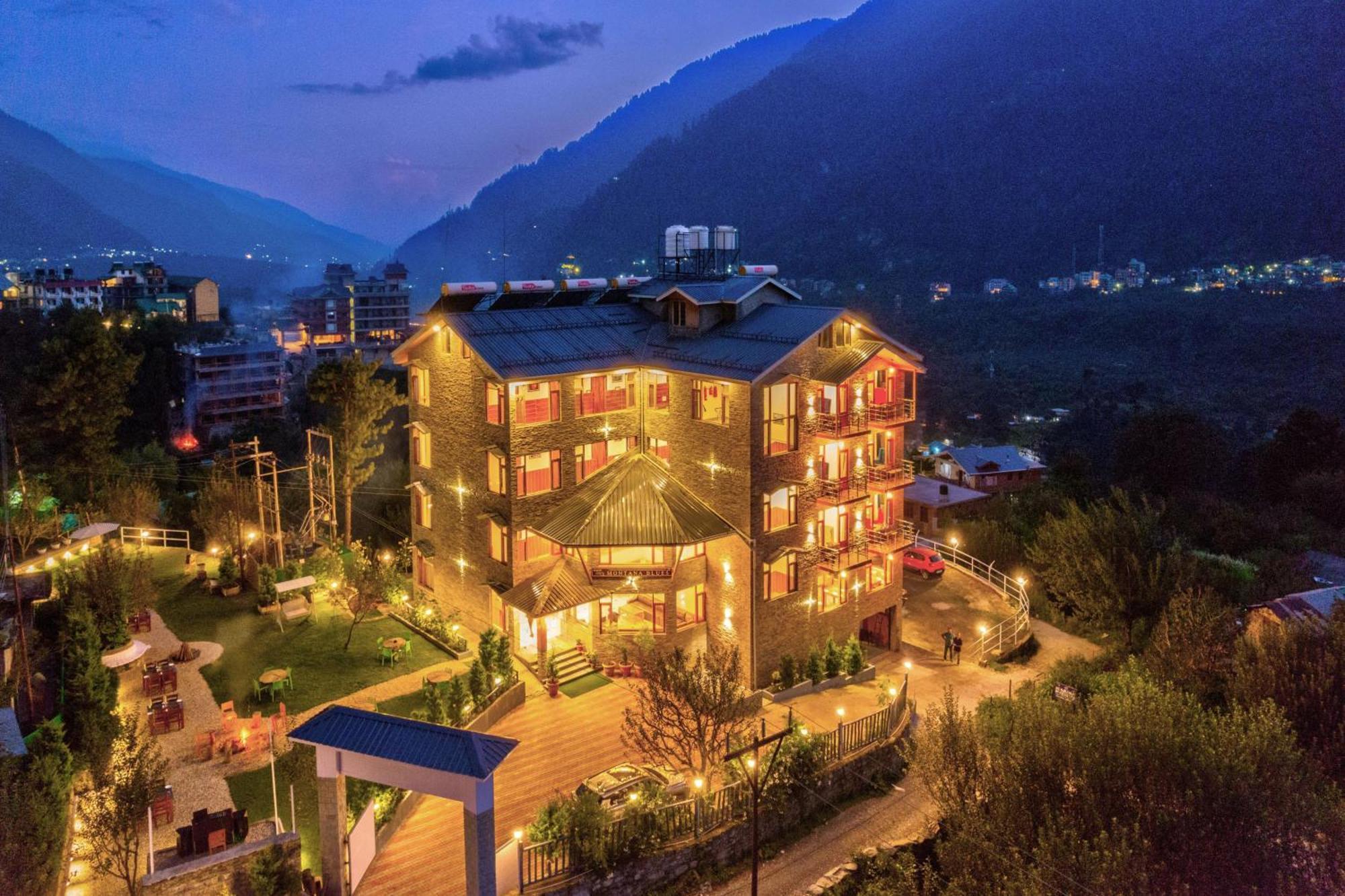 Montana Blues Resort Manāli Exterior foto